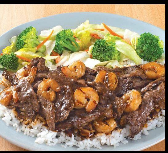 Beef & Shrimp Teriyaki